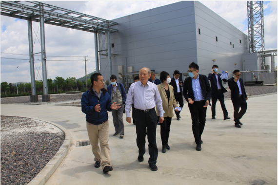 中國石油和化學(xué)工業(yè)聯(lián)合會(huì)副會(huì)長王述綱一行蒞臨我司考察